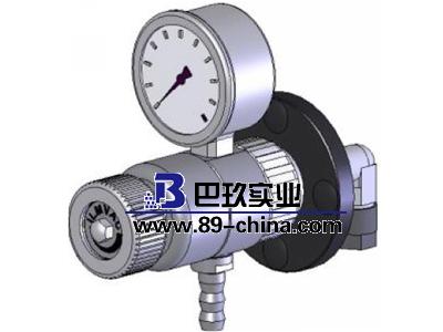 M07+/R01手動調(diào)節(jié)閥(整套)，板后連接